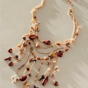 Free People x Ariana Oast Something Beautiful Layer Necklace NWT